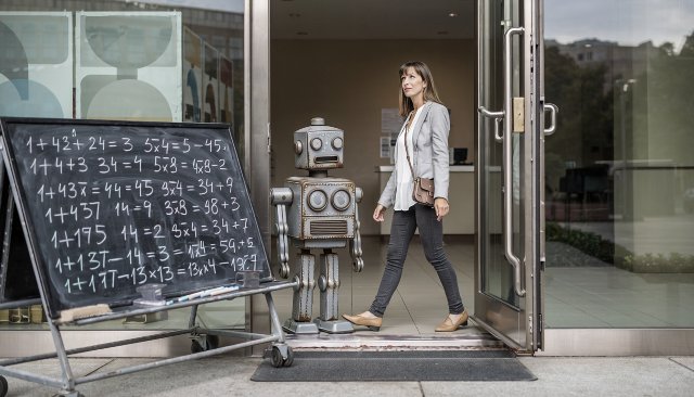 Der Mensch merkt nichts, der Roboter rechnet sich müde