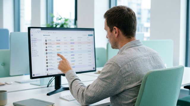The AI's account sits in the user administration, next to the people.