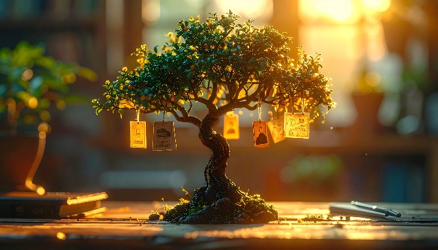 Der Gruppenbaum ordnet — und wer den Stamm wählt, sieht alle